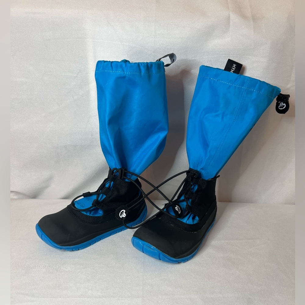 MyMayu Traveller Rain Snow Boots Blue Toddler Shoes 9-10
